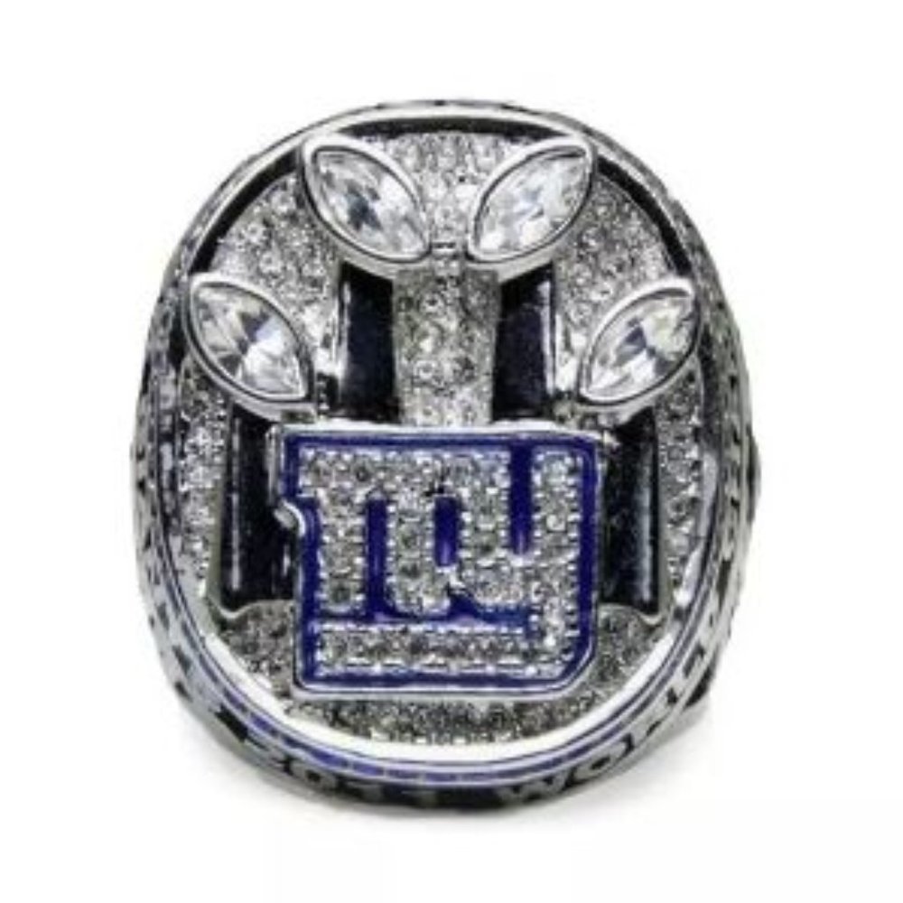 New York Giants Championship Ring 2011 2012 Fan Edition Silver Eli Manni…